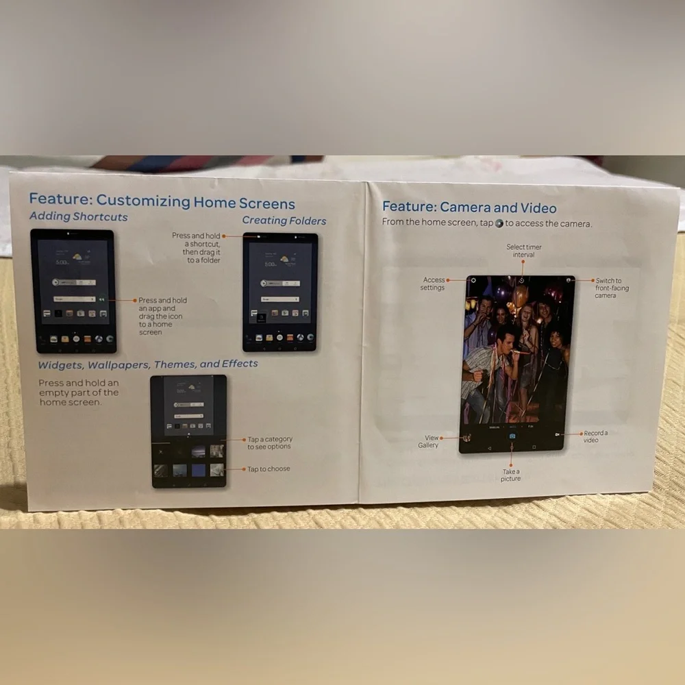 AT&T TREK 2 HD Model:K88 16GB Tablet